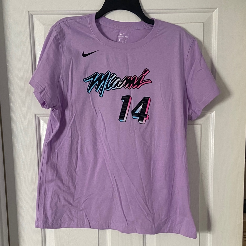 Nike Lavender Miami Heat Tee